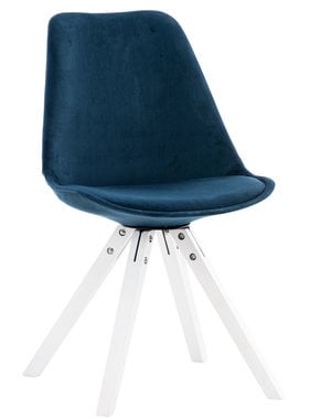 KantoormeubelenPlus Bezoekers - Vergaderstoel Stevns Velvet Square legs W