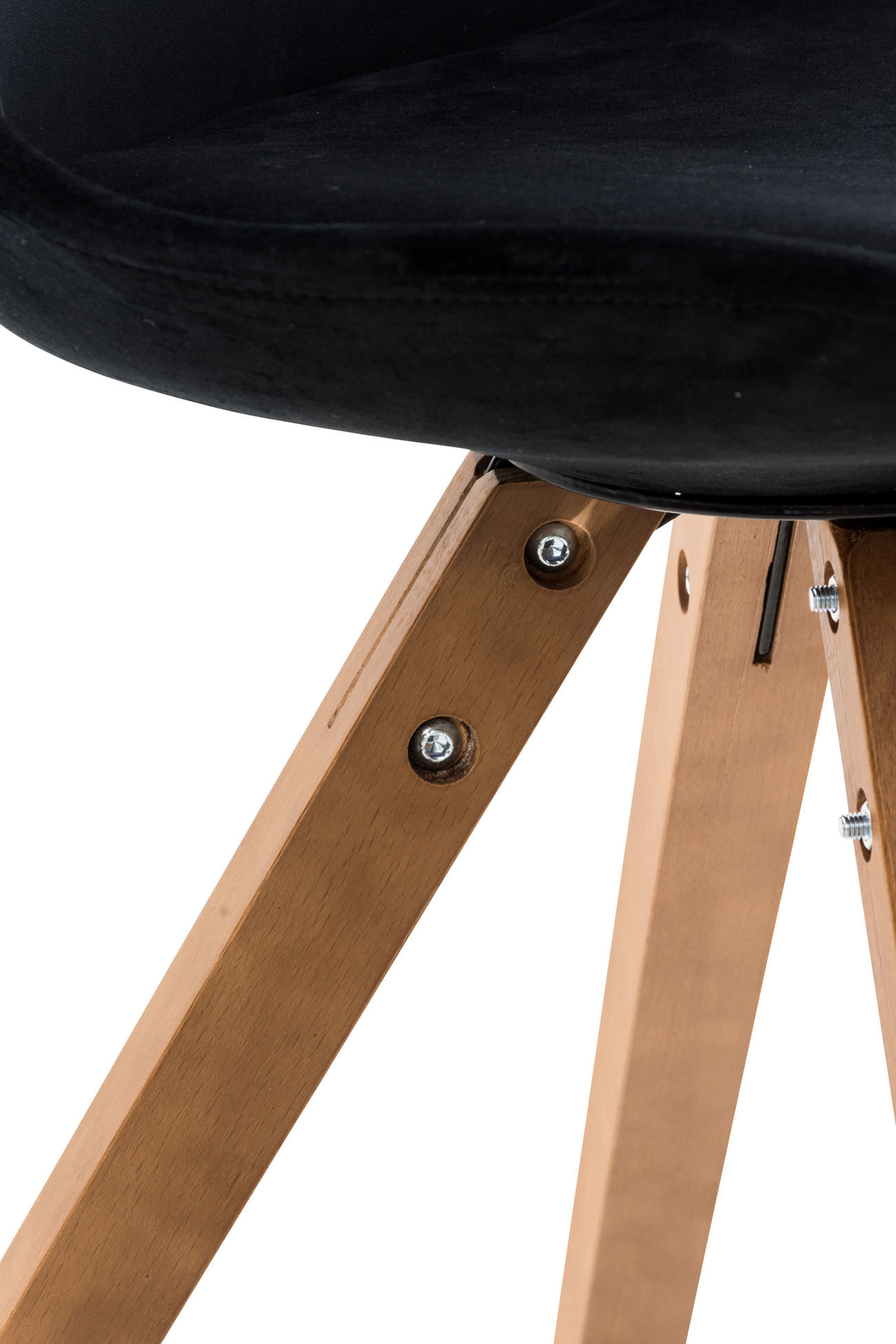 KantoormeubelenPlus Bezoekers - Vergaderstoel Stevns Velvet Square legs WAL