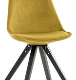 KantoormeubelenPlus Bezoekers - Vergaderstoel Stevns Velvet Square legs Z