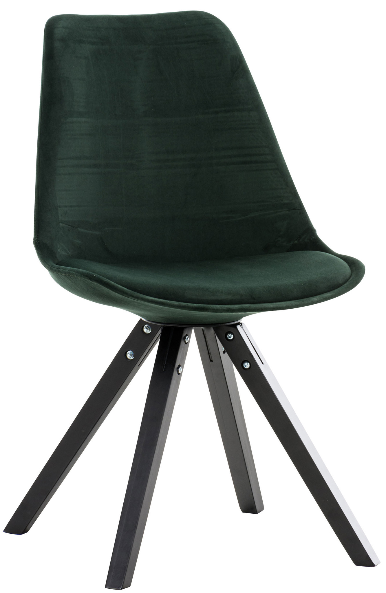 KantoormeubelenPlus Bezoekers - Vergaderstoel Stevns Velvet Square legs Z