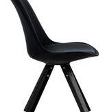 KantoormeubelenPlus Bezoekers - Vergaderstoel Stevns Velvet Square legs Z