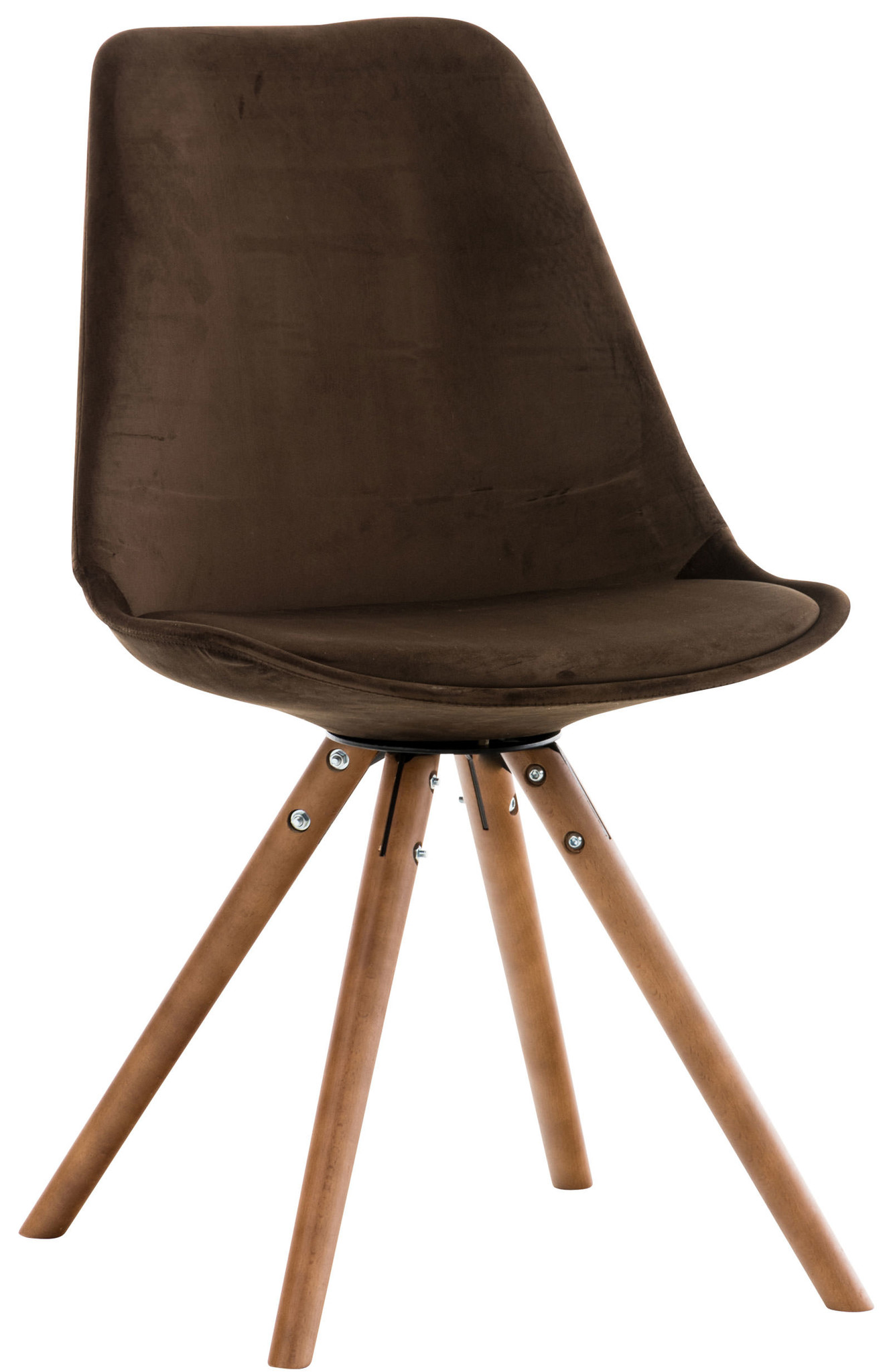 KantoormeubelenPlus Bezoekers - Vergaderstoel Stevns Velvet Round legs WAL