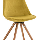 KantoormeubelenPlus Bezoekers - Vergaderstoel Stevns Velvet Round legs WAL