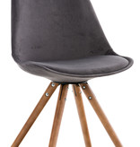 KantoormeubelenPlus Bezoekers - Vergaderstoel Stevns Velvet Round legs WAL