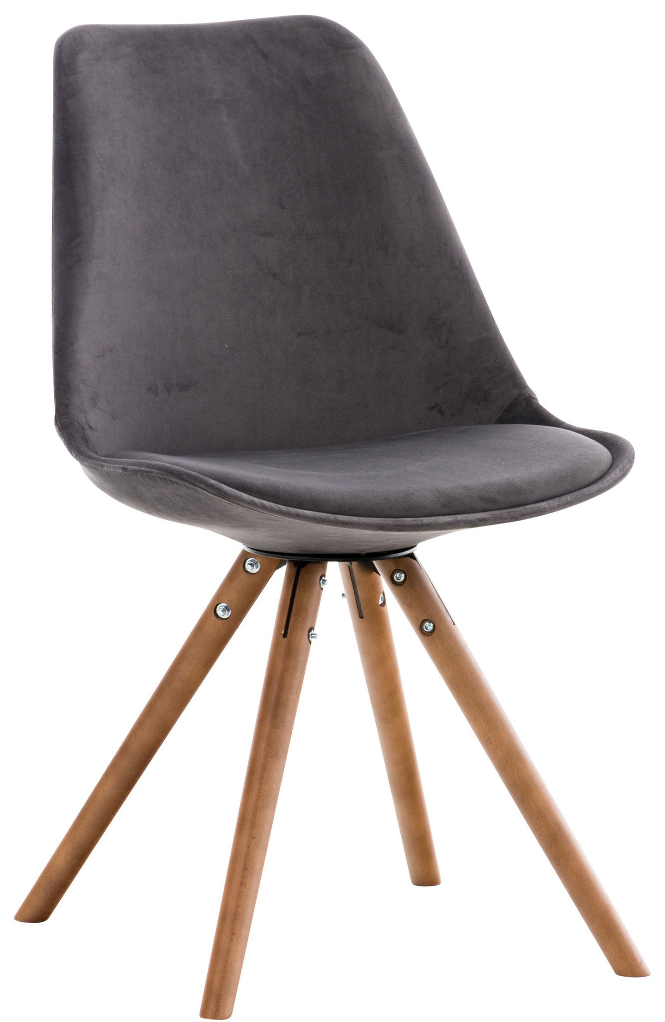 KantoormeubelenPlus Bezoekers - Vergaderstoel Stevns Velvet Round legs WAL