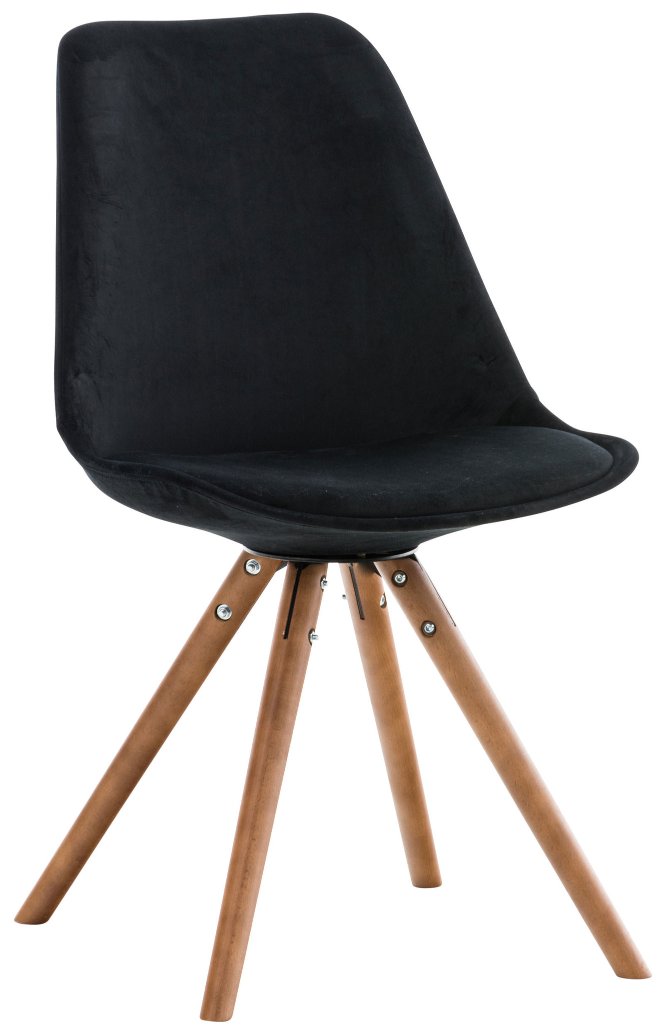 KantoormeubelenPlus Bezoekers - Vergaderstoel Stevns Velvet Round legs WAL