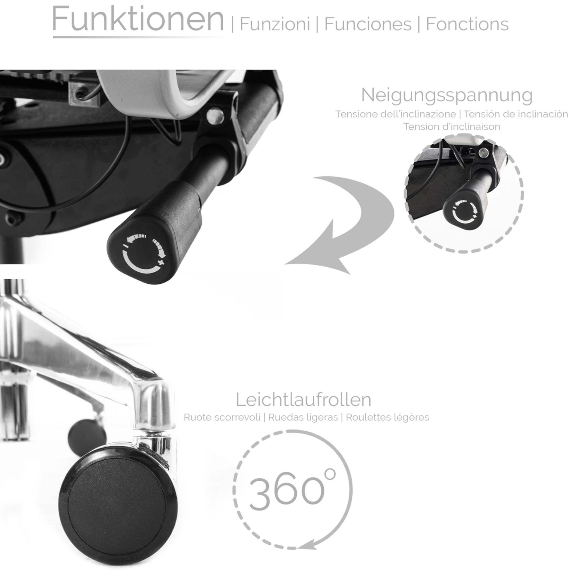 KantoormeubelenPlus Ergonomische Bureaustoel Riihimaki