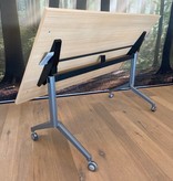 Modulaire inklapbare kantine klaptafel met wielen
