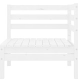 VidaXL 3-delige Loungeset massief grenenhout wit