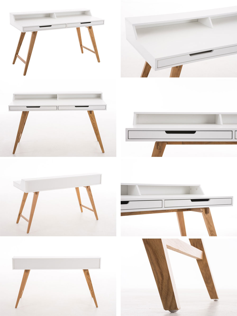 KantoormeubelenPlus Schrijftafel - Bureau Polvijarvi, 140 cm