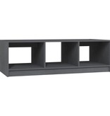VidaXL Salontafel 110x50x34 cm massief grenenhout grijs