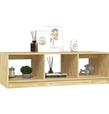 VidaXL Salontafel 110x50x34 cm massief grenenhout
