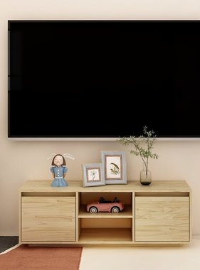 VidaXL Tv-meubel 110x30x40 cm massief grenenhout