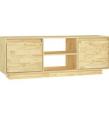 VidaXL Tv-meubel 110x30x40 cm massief grenenhout