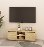 VidaXL Tv-meubel 110x30x40 cm massief grenenhout