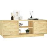 VidaXL Tv-meubel 110x30x40 cm massief grenenhout