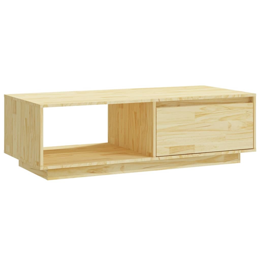 VidaXL Salontafel 110x50x33,5 cm massief grenenhout