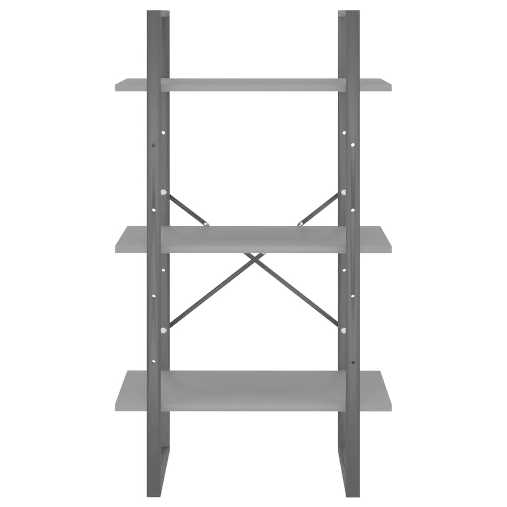VidaXL Opbergrek 60x30x105 cm spaanplaat grijs