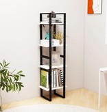 vidaXL Boekenkast met 4 schappen 40x30x140 cm massief grenenhout