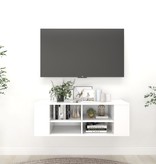 VidaXL Tv-wandmeubel 102x35x35 cm spaanplaat wit