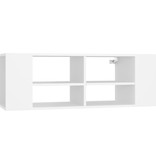 VidaXL Tv-wandmeubel 102x35x35 cm spaanplaat wit