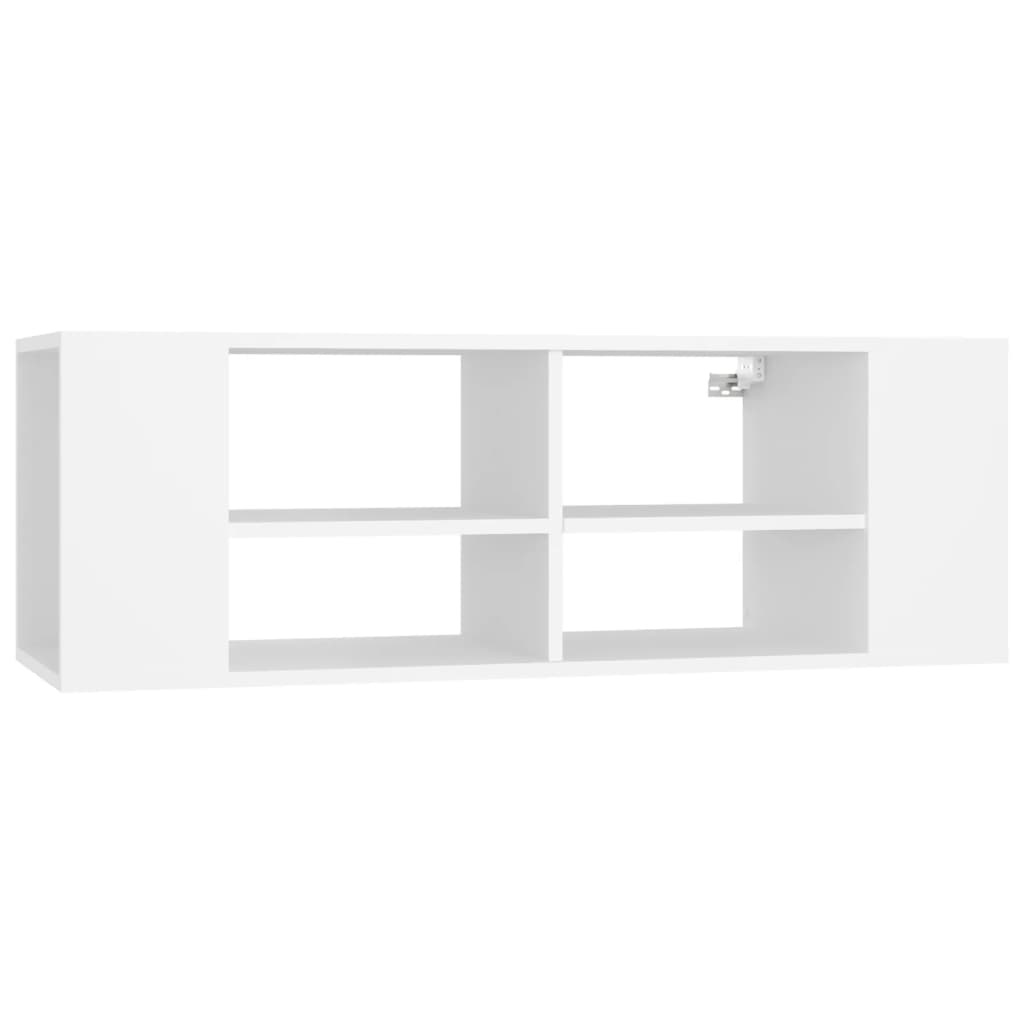 VidaXL Tv-wandmeubel 102x35x35 cm spaanplaat wit