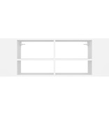 VidaXL Tv-wandmeubel 102x35x35 cm spaanplaat wit