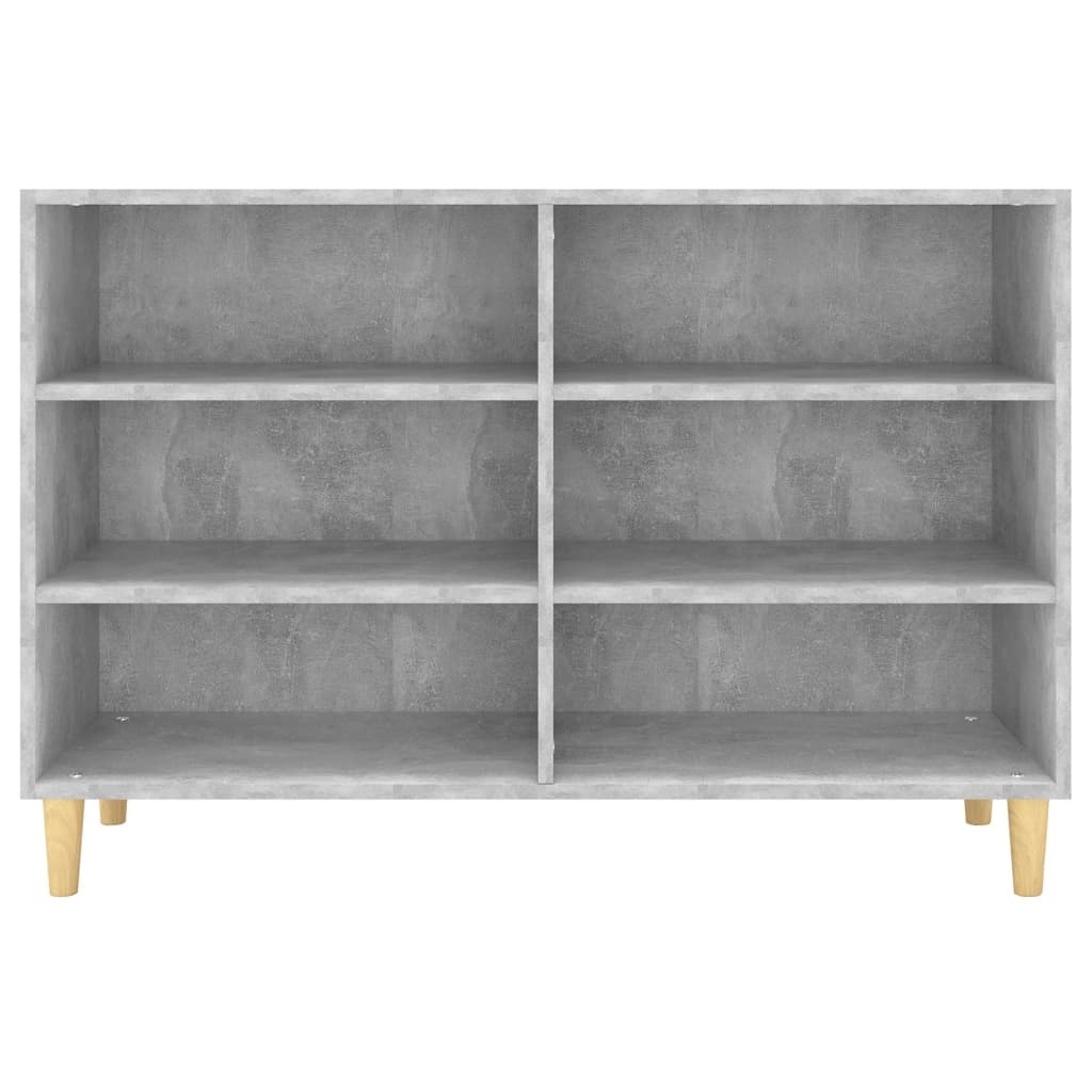 VidaXL Dressoir 103,5x35x70 cm spaanplaat betongrijs