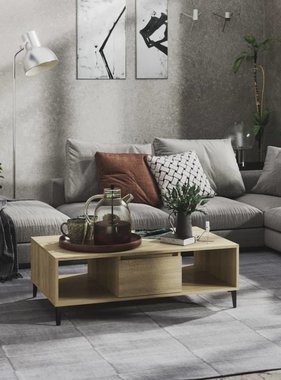 VidaXL Salontafel 103,5x60x35 cm spaanplaat sonoma eikenkleurig