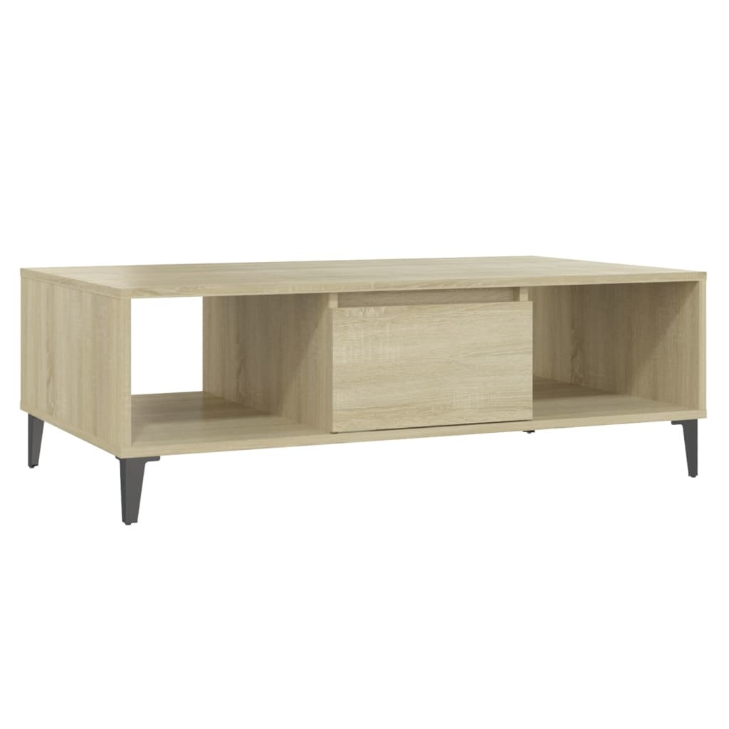 VidaXL Salontafel 103,5x60x35 cm spaanplaat sonoma eikenkleurig