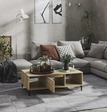 VidaXL Salontafel 103,5x60x35 cm spaanplaat sonoma eikenkleurig