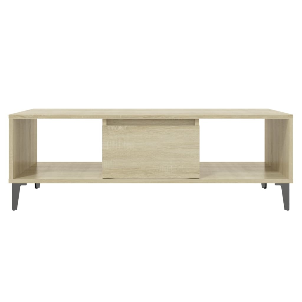 VidaXL Salontafel 103,5x60x35 cm spaanplaat sonoma eikenkleurig