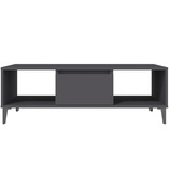 VidaXL Salontafel 103,5x60x35 cm spaanplaat grijs