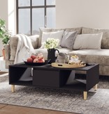 VidaXL Salontafel 103,5x60x35 cm spaanplaat grijs