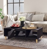 VidaXL Salontafel 103,5x60x35 cm spaanplaat grijs