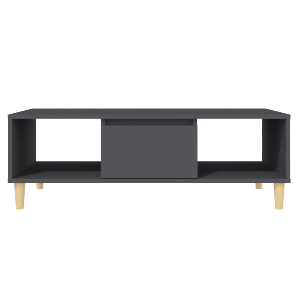 VidaXL Salontafel 103,5x60x35 cm spaanplaat grijs