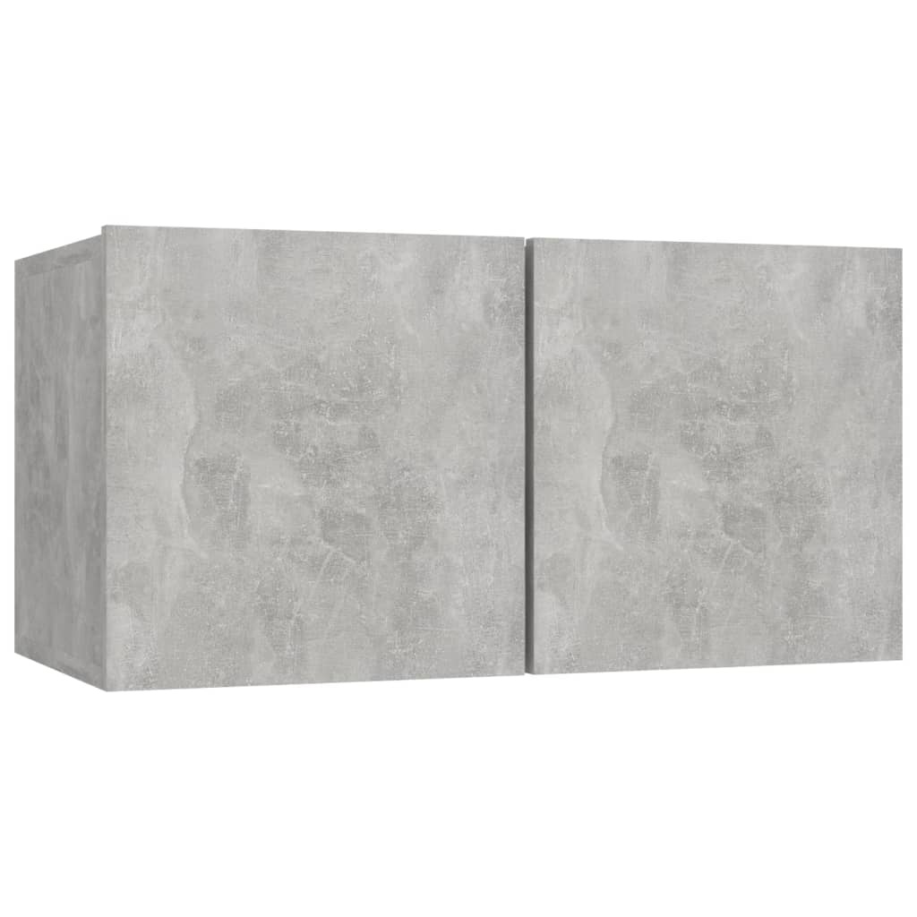 VidaXL Tv-hangmeubel 60x30x30 cm betongrijs