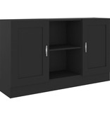VidaXL Dressoir 120x30,5x70 cm spaanplaat zwart