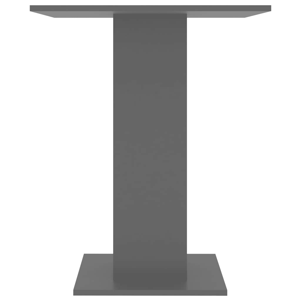 VidaXL Bistrotafel 60x60x75 cm spaanplaat zwart