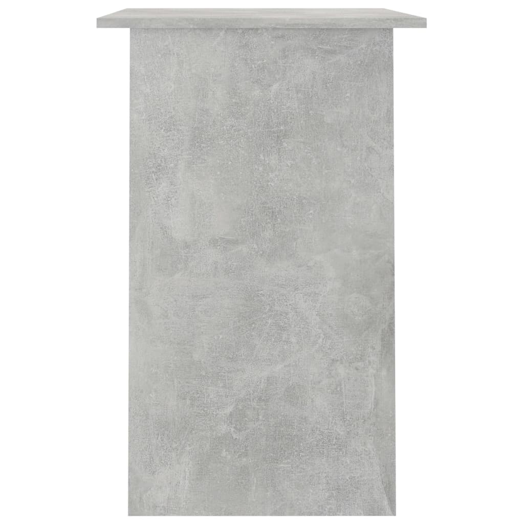 VidaXL Bureau 90x50x74 cm spaanplaat betongrijs