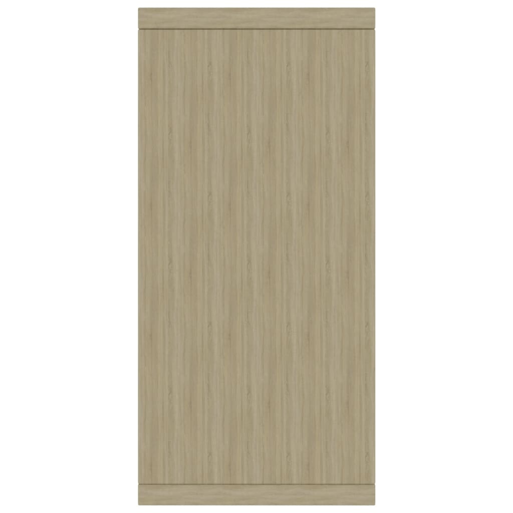 VidaXL Dressoir 88x30x65 cm spaanplaat sonoma eikenkleurig