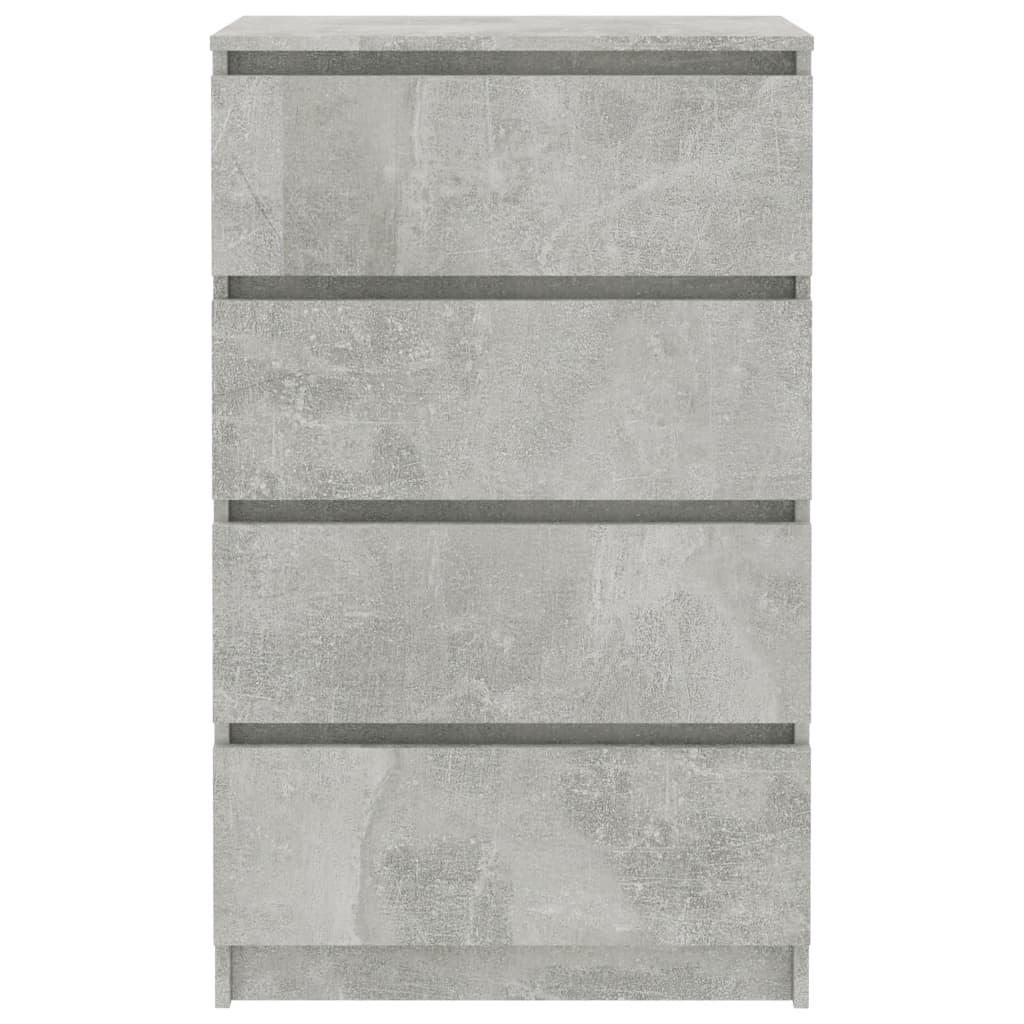 VidaXL Dressoir 60x35x98,5 cm spaanplaat betongrijs