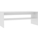 vidaXL Salontafel 100x40x40 cm spaanplaat wit