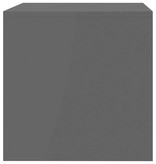 vidaXL Tv-meubel 80x40x40 cm spaanplaat zwart
