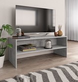 vidaXL Tv-meubel 100x40x40 cm spaanplaat betongrijs