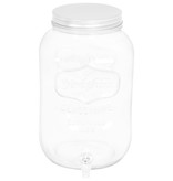 vidaXL Drankdispenser 8050 ml glas