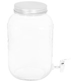 vidaXL Drankdispenser 8050 ml glas