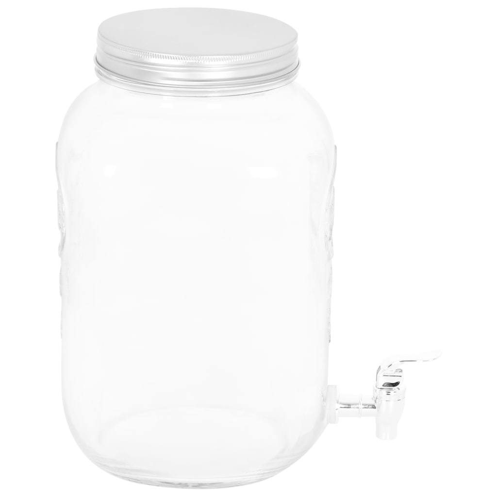 vidaXL Drankdispenser 8050 ml glas