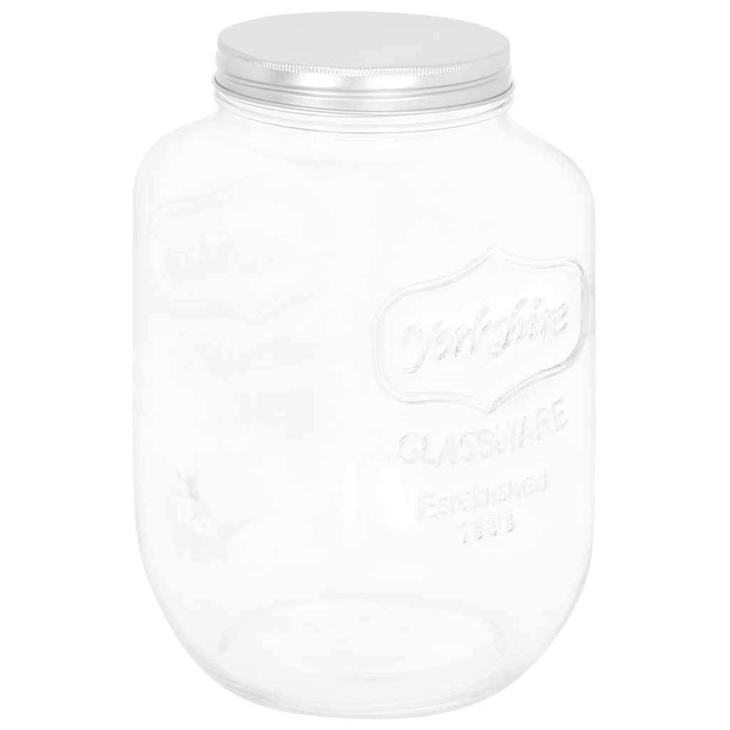 vidaXL Drankdispenser 8050 ml glas