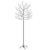 vidaXL Kerstboom 220 LED's warmwit licht kersenbloesem 220 cm